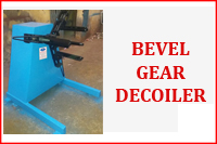 BEVEL GEAR TYPE MOTORISED DECOILER