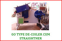 GO TYPE DECOILER CUM STRAIGHTENER