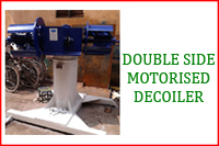 MOTORISED DOUBLE SIDE DECOILER